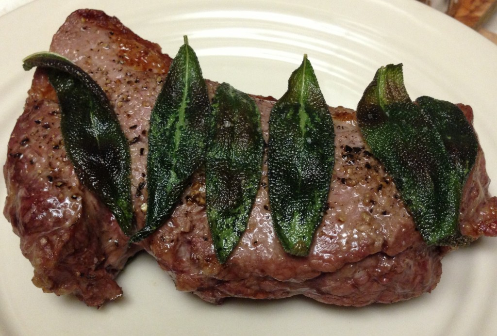 Lamb with Sage Leaves